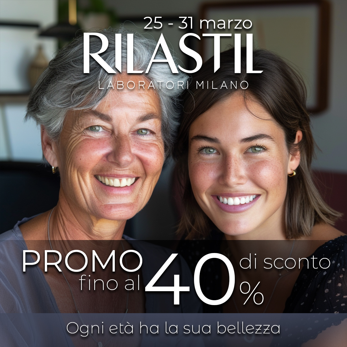 Ogni età ha la sua bellezza con Rilastil